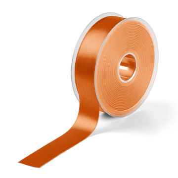 Satin ribbon 25 mm orange #PR982030
