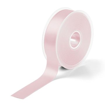 Satin ribbon 25 mm pale rose #PR982080