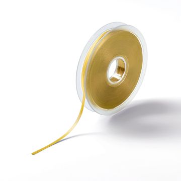 Satin ribbon 3 mm gold