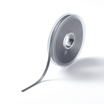 Satin ribbon 6 mm grey #PR982302