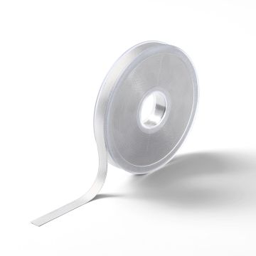 Satin ribbon 10 mm silver #PR982406