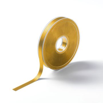 Satin ribbon 10 mm gold #PR982420