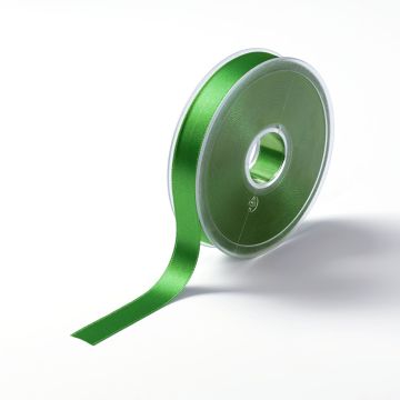 Satin ribbon 15 mm grass green #PR982542