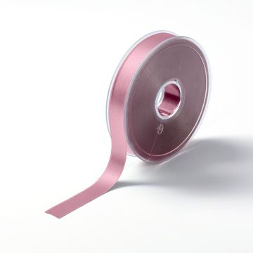 Satin ribbon 15 mm pale pink