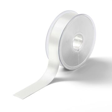 Satin ribbon 25 mm pearl #PR982716