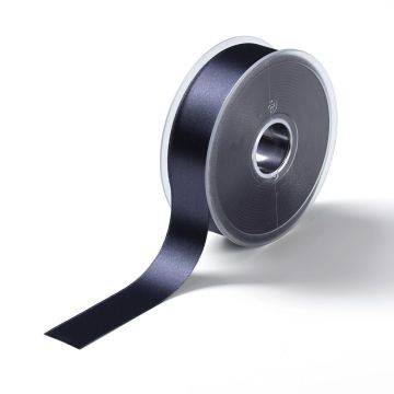 Satin ribbon 25 mm navy blue #PR982757
