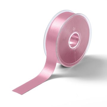 Satin ribbon 25 mm pale rose #PR982780