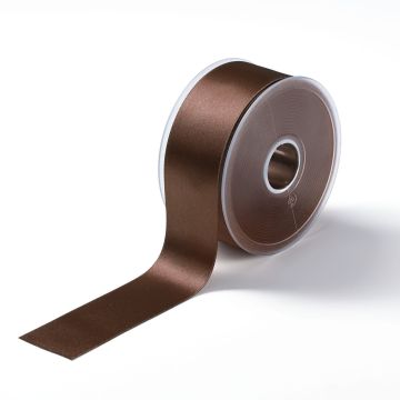 Satin ribbon 38 mm medium brown #PR982823