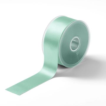Satin ribbon 38 mm mint #PR982840