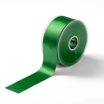 Satin ribbon 38 mm grass green #PR982842