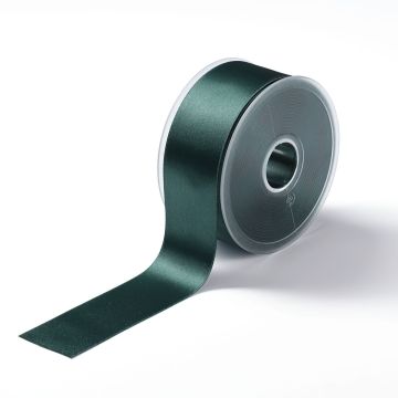 Satin ribbon 38 mm fir green #PR982846