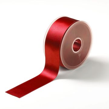 Satin ribbon 38 mm red #PR982871