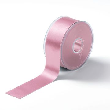 Satin ribbon 38 mm pale rose #PR982880