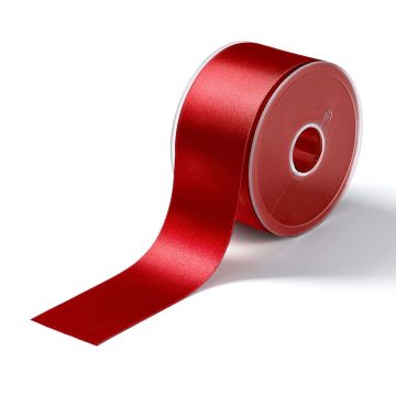 Satin ribbon 50 mm red #PR982971