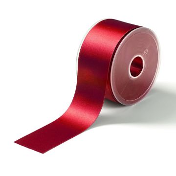 Satin ribbon 50 mm dark red #PR982975