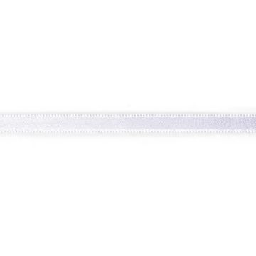 Satin ribbon 6 mm white #PR983110