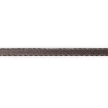 Satin ribbon 6 mm dark brown #PR983125