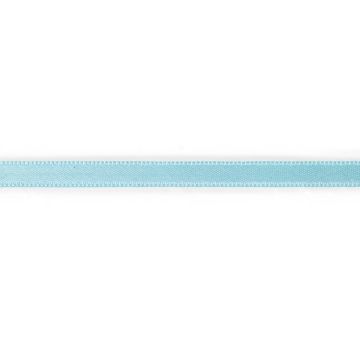 Satin ribbon 6 mm light turquoise