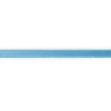 Satin ribbon 6 mm Caribbean blue #PR983193