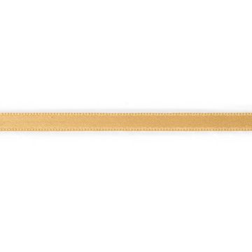 Satin ribbon 6 mm old gold