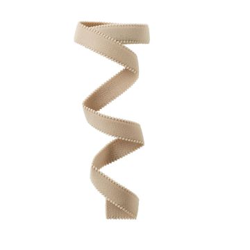 Elastic shoulder strap 15 mm flesh
