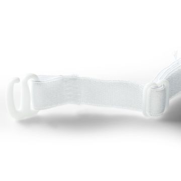 Bra straps 10 mm white