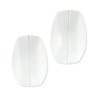 Strap Cushions 50x90 mm transparent 100 % silicone