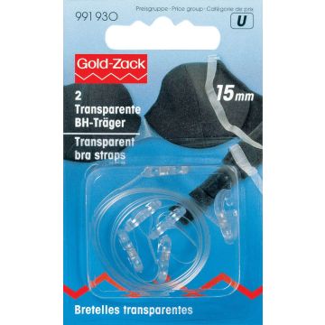 Transparent Bra Straps 15 mm