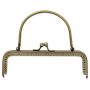 Bag fastening Elisabeth antique brass
