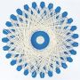 Linen thread 20 m white