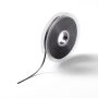 Satin ribbon 3 mm black