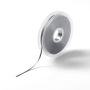 Satin ribbon 3 mm grey