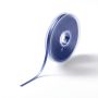 Satin ribbon 6 mm blue
