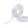 Satin ribbon 10 mm white #PR982410