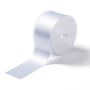Satin ribbon 50 mm white #PR982910