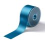 Satin ribbon 50 mm Caribbean blue