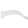 Bra strap retainer, 10 mm, transparent