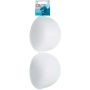 Bra cups for lingerie C (95) white