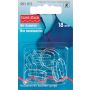 Bra accessories plastic 18 mm transparent assortment